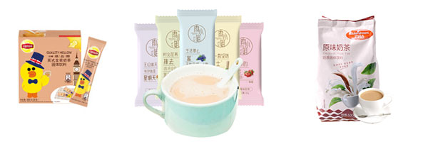 整套大型奶茶粉包装流水线/自动化奶茶粉包装机械设备
